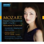 Sophie-Mayuko Vetter - Mozart: Piano Concertos Nos, 17 & 27, Fragment & Fantasy (2016)