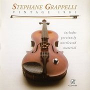 Stephane Grappelli - Vintage 1981 (1992) CD Rip