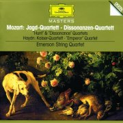 Emerson String Quartet - Mozart, W.A.: String Quartets K. 458 "Hunt"; K. 465 "Dissonance" / Haydn, J.: String Quartet, Op.76 No.3 "Emperor" (1989)