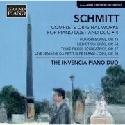 The Invencia Piano Duo - Florent Schmitt: Complete Original Works for Piano Duet and Duo 4 (2013) [Hi-Res]