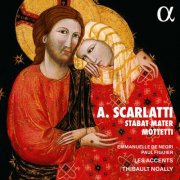 Emmanuelle de Negri, Paul Figuier, Thibault Noally, Les Accents - A. Scarlatti: Stabat Mater & Mottetti (2025) [Hi-Res]