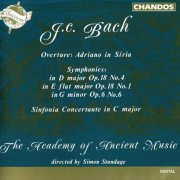 The Academy of Ancient Music, Simon Standage - Bach: Symphonies Op.18 Nos. 1 & 4, Op.6 No.6 (1993)