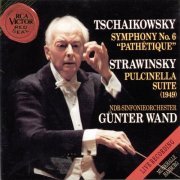 NDR Sinfonieorchester, Günter Wand - Tchaikovsky: Symphony No. 6 & Stravinsky: Pulcinella (1992)