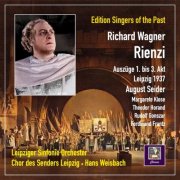 August Seider, Margarete Klose & Theodor Horand - Wagner/ Rienzi (2026) Hi-Res