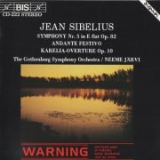 Gothenburg Symphony Orchestra, Neeme Järvi - Sibelius: Symphony No. 5, Andante Festivo, Karelia-Overture (1984)