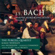 Purcell Quartet, Paul Nicholson, Laurence Cummings, Marion Scott, Rachel Beckett, Jane Rogers, Helen Gough  - Bach: Harpsichord Concertos, Vol. 3 (1999)