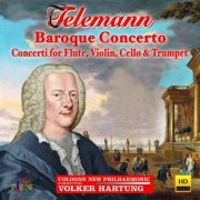 Cologne New Philharmonic Orchestra - Telemann: Baroque Concertos (2021) Hi-Res