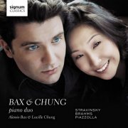 Alessio Bax, Lucille Chung & Igor Stravinsky - Stravinsky, Brahms & Piazzolla: Works for Piano-Four-Hands (2013) [Hi-Res]