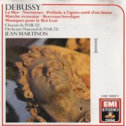 Orchestre National de l'O.R.T.F., Jean Martinon - Debussy: La Mer, Nocturnes (1989) CD-Rip