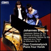 Duo Crommelynck - Brahms: Complete Original Works for Piano 4 Hands, Vol.1-2 (1987)