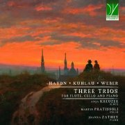 Anja Kreuzer, Martin Pratissoli, Joanna Zathey - Haydn, Kuhlau, Weber: Three Trios (For Flute, Cello and Piano) (2023)