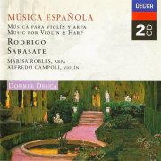 Marisa Robles, Alfredo Campoli - Rodrigo, Sarasate: Music for Violin and for Harp (1998) CD-Rip