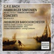 Andreas Staier, Hans-Peter Westermann - C.P.E. Bach: Hamburg symphonies, Concertos (1990) CD-Rip