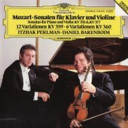 Itzhak Perlman & Daniel Barenboim - Mozart: Violin Sonatas K.376, K.377, Variations (1987) CD-Rip