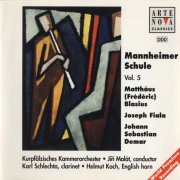 Karl Schlechta, Jiří Malát - Mannheimer Schule, Vol. 5 - Blasius, Fiala, Demar: Clarinet Concertos (1996) CD-Rip