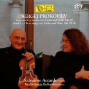 Salvatore Accardo - Prokofiev: Sonata No.1, 2 / 5 Melodies for Violin and Piano (2021) [SACD]