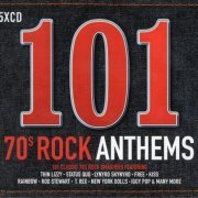 VA - 101 70s Rock Anthems [5CD] (2017)