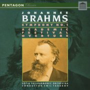 Sofia Philharmonic Orchestra, Emil Tabakov - Brahms: Academic Festival Overture - Symphony No. 1 (2016)