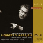 Herbert von Karajan, Berliner Philharmoniker - Beethoven: Symphonies Nos. 3 "Eroica" & 9 "Choral Symphony" [Live] (Herbert von Karajan - Audite Edition, Vol. III) (2008) [Hi-Res]