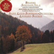 Leonard Slatkin - Brahms: Serenade No. 2 & Haydn Variationen & Academic Festival Overture (2023)