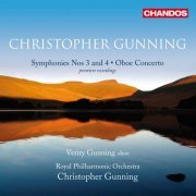 Christopher Gunning - Symphonies n°3 & 4 - Concerto pour hautbois (2009)