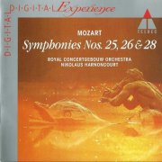 Concertgebouw Orchestra, Nikolaus Harnoncourt - Mozart: Symphonies Nos. 25, 26, 28 (1993) CD-Rip