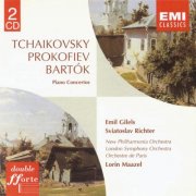 Emil Gilels, Sviatoslav Richter - Bartók, Prokofiev, Tchaikovsky: Piano Concertos (1995)