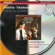 Viktoria Mullova, Boston Symphony Orchestra, Seiji Ozawa - Tchaikovsky, Sibelius: Violin Concertos (1986) CD-Rip