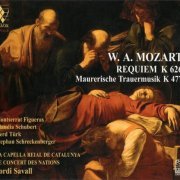 Jordi Savall, Le Concert des Nations - W.A. Mozart: Requiem K 626, Maurerische Trauermusik (1992) [2011 SACD]