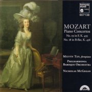 Melvyn Tan, Philharmonia Baroque Orchestra, Nicholas McGegan - Mozart: Piano Concertos No. 18 & 19 (1995) CD-Rip