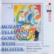 Eliot Fisk, Fidium Concentus, Dieter Kreidler - Music for Guitar and Mandolin Orchestra Vol. 2: Mozart, Telemann, Weiss, Richter (2000) CD-Rip