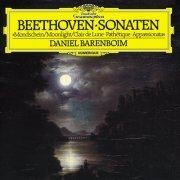 Daniel Barenboim - Beethoven: Piano Sonatas No.14 "Moonlight", No. 8 "Pathetique", No.23 "Appassionata" (1990)