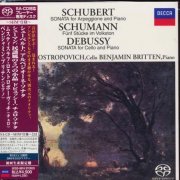 Mstislav Rostropovich, Benjamin Britten - Schubert / Schumann / Debussy (1961, 1968) [2011 SACD]