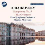 Utah Symphony & Maurice Abravanel - Tchaikovsky: Symphony No. 5 in E Minor, Op. 64, TH 29 & 1812 Overture, Op. 49, TH 49 (Remastered 2023) (1974/2023) [E-AC-3 JOC Dolby Atmos]