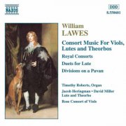 Rose Consort of Viols - William Lawes: Consort Music for Viols, Lutes and Theorbos (1995)