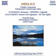 Dong-Suk Kang, Slovak Radio Symphony Orchestra, Adrian Leaper - Sibelius: Violin Concerto / Sinding: Legende / Halvorsen: Norwegian Dances (1990)