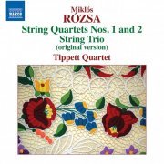 Tippett Quartet - Rózsa: String Quartets 1 & 2 - String Trio (2013)