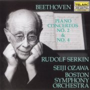 Rudolf Serkin, Boston Symphony Orchestra, Seiji Ozawa ‎- Beethoven: Piano Concertos Nos. 2 & 4 (1985)