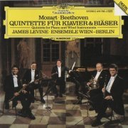 James Levine, Ensemble Wien-Berlin - Mozart, Beethoven: Quintette fur Klavier & Blaser (1987) CD-Rip