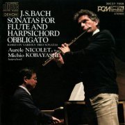 Aurele Nicolet, Michio Kobayashi - J.S.Bach: Sonatas for Flute and Harpsichord Obbligato (1983)