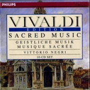 Vittorio Negri - Vivaldi: Sacred Music (1998) [10CD Box Set]