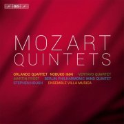 Orlando Quartet, Nobuko Imai - Mozart: Quintets (4CD) (2014)