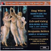 Johannes Somary - Dag Wiren / Edvard Grieg / Benjamin Britten (1995) [2008]