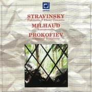 Prague Chamber Orchestra, Chamber Soloists, Stanislav Bogunia, Petr Altrichter - Stravinsky: Pulcinella, Ebony Concerto/ Milhaud: Scaramouche / Prokofiev: Symphony No. 1 (1996)