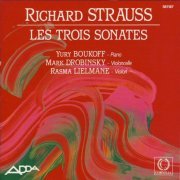 Yury Boukoff, Mark Dobrinsky, Rasma Lielmane - Strauss: Les Trois Sonates (1990)