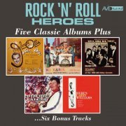 VA - Rock N Roll Heroes - Five Classic Albums Plus (Rock & Roll Hit Parade / Rock & Roll… All Flavors / Well Now, Dig This / Ritchie Valens / Here’s Larry Williams) (2021)