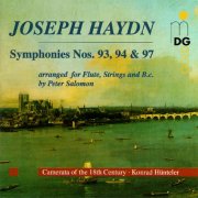 Konrad Hünteler, Camerata des 18. Jahrhunderts - Haydn: Symphonies Nos. 93, 94 & 97 (Arranged for Flute and Strings) (1996)