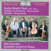 Aldo Ciccolini, Quartetto d'archi di Torino - Guido Alberto Fano: Piano Quintet - String Quartet (1996)