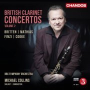 Michael Collins, BBC Symphony Orchestra - British Clarinet Concertos, Vol. 2 (2016) [Hi-Res]