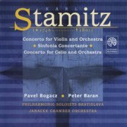 Pavel Bogacz, Peter Baran - Stamitz: Violin Concerto, Sinfonia Concertante, Cello Concerto (1997)